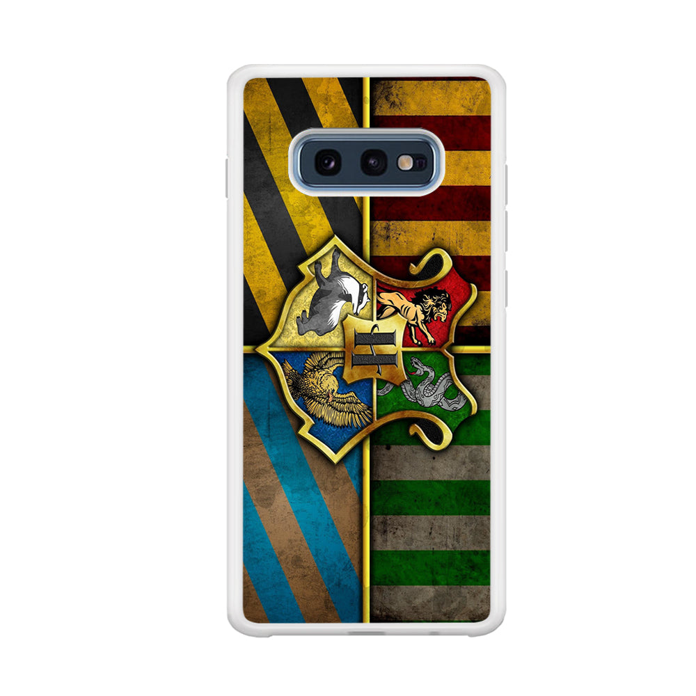 Harry Potter Hogwarts Symbol Flag Samsung Galaxy S10E Case