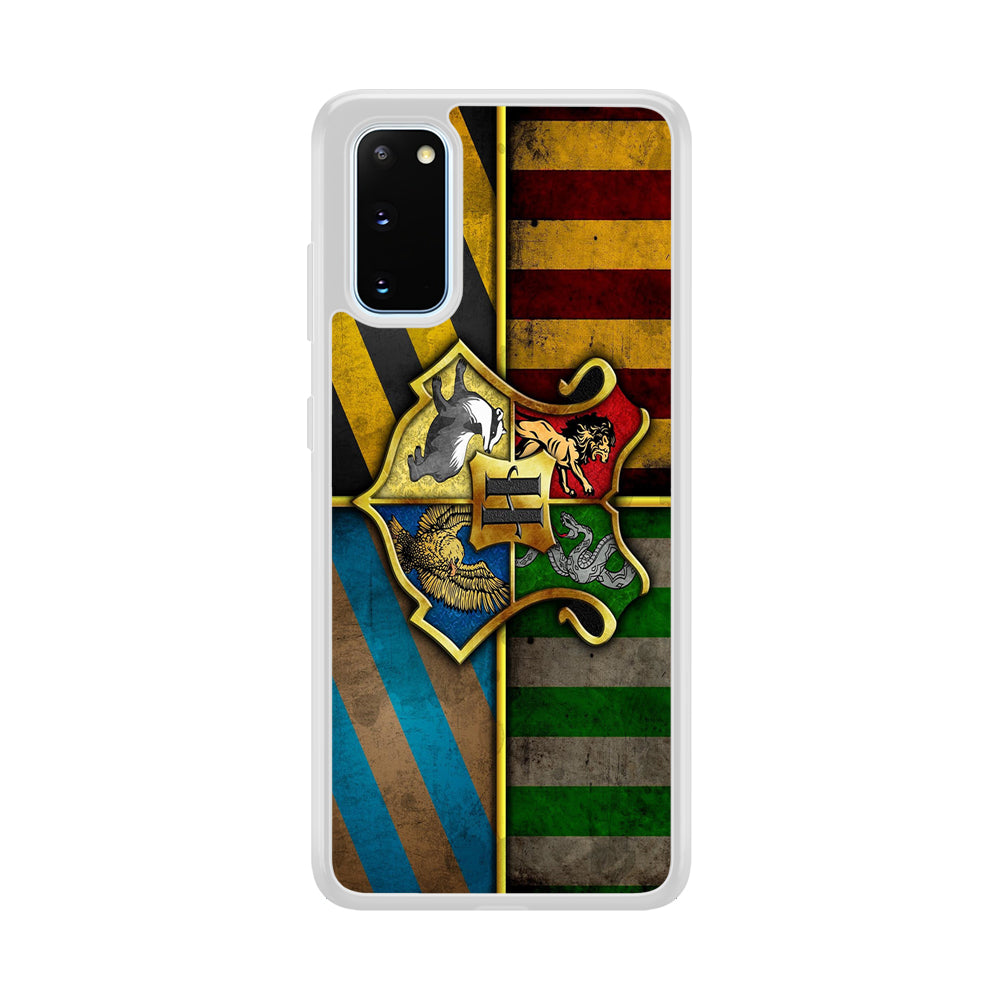 Harry Potter Hogwarts Symbol Flag Samsung Galaxy S20 Case