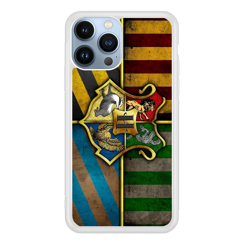 Harry Potter Hogwarts Symbol Flag iPhone 14 Pro Max Case - Altracase