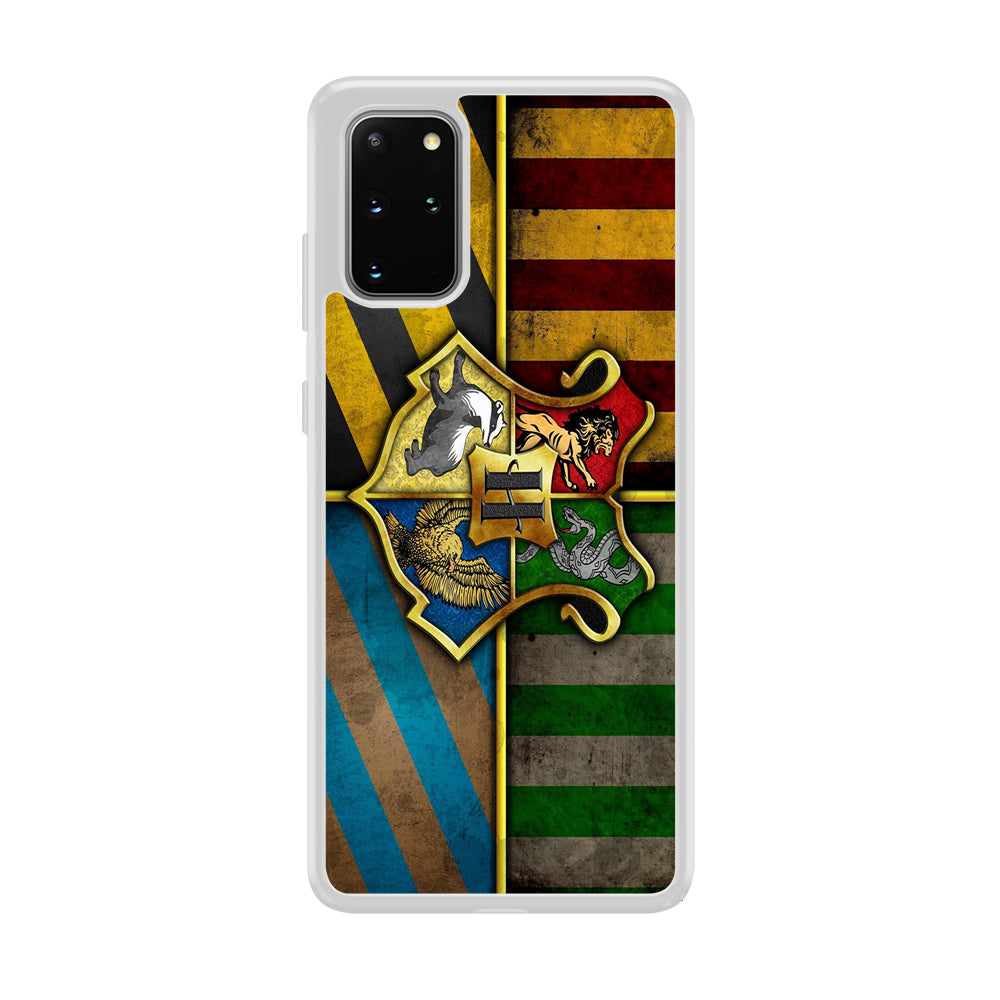 Harry Potter Hogwarts Symbol Flag Samsung Galaxy S20 Plus Case