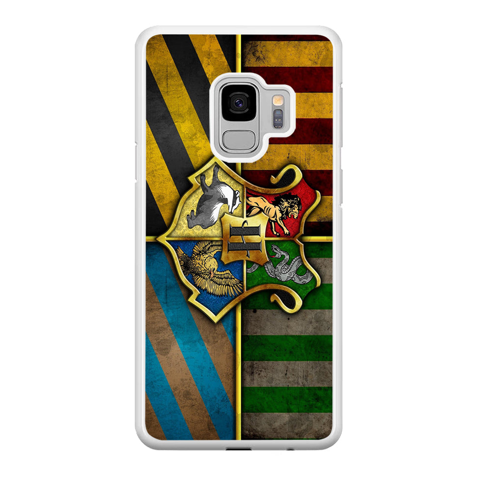 Harry Potter Hogwarts Symbol Flag Samsung Galaxy S9 Case