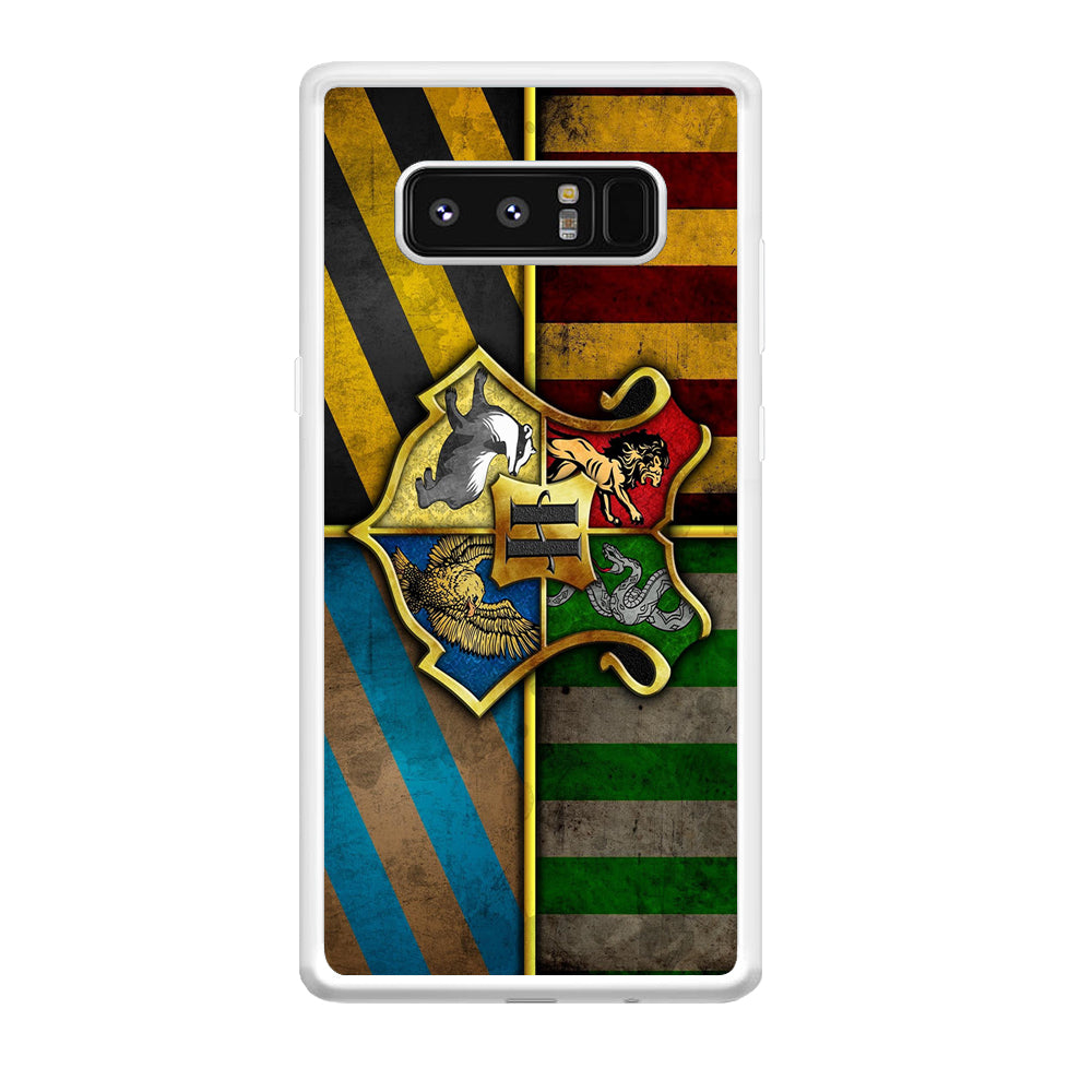 Harry Potter Hogwarts Symbol Flag Samsung Galaxy Note 8 Case