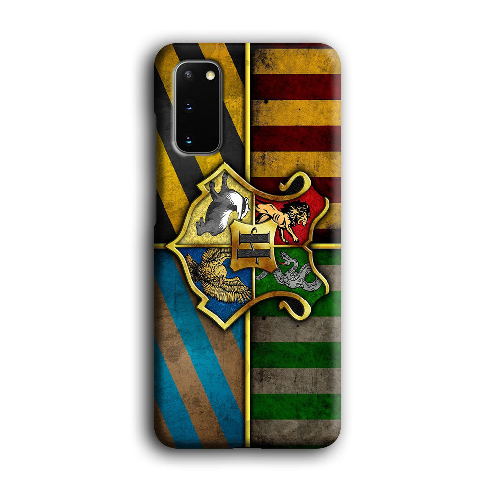 Harry Potter Hogwarts Symbol Flag Samsung Galaxy S20 Case