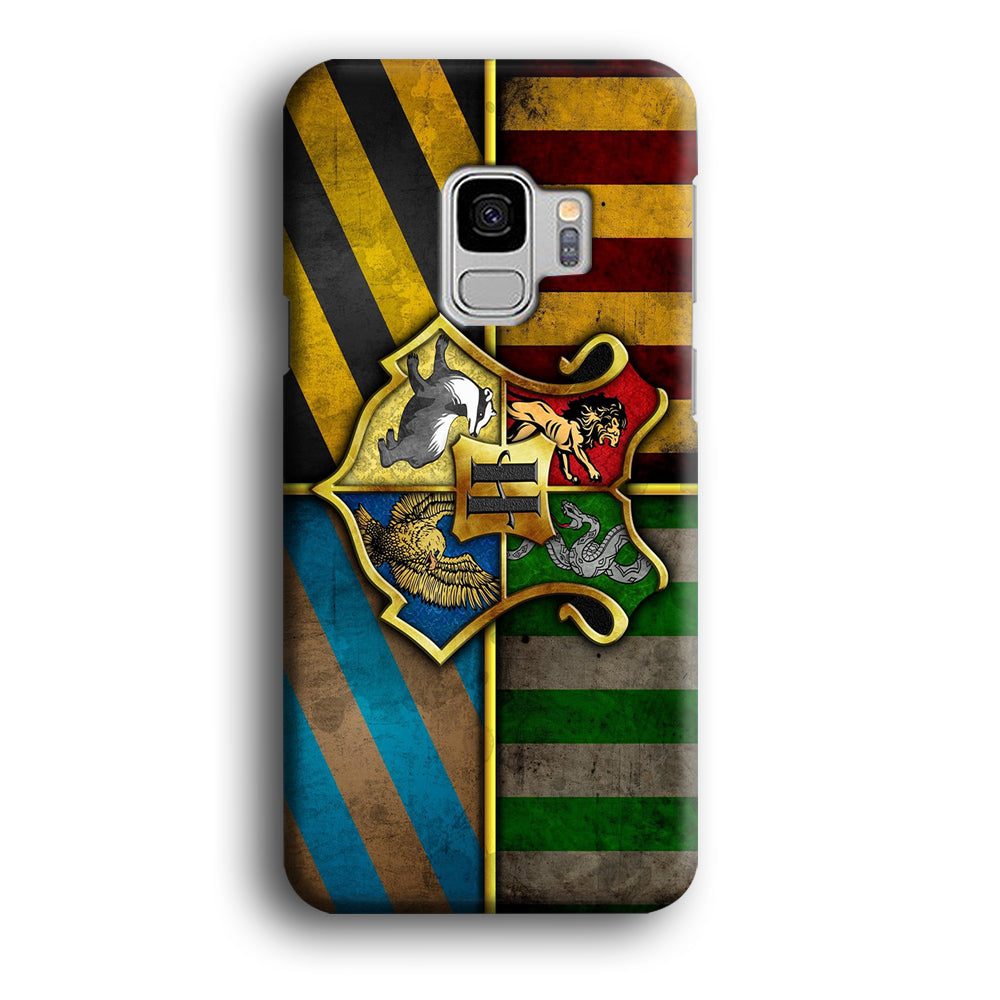 Harry Potter Hogwarts Symbol Flag Samsung Galaxy S9 Case