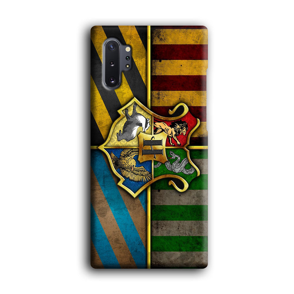 Harry Potter Hogwarts Symbol Flag Samsung Galaxy Note 10 Plus Case