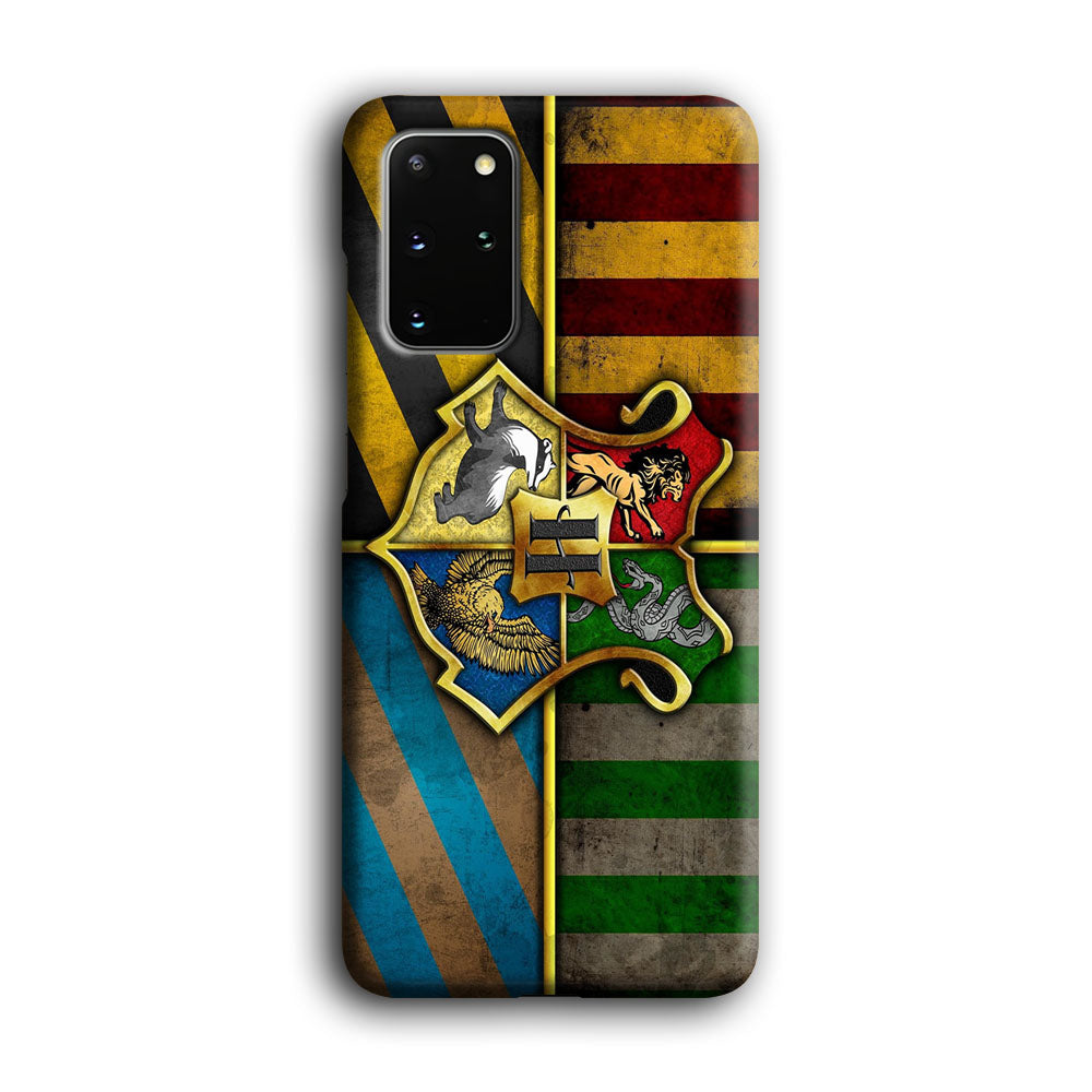 Harry Potter Hogwarts Symbol Flag Samsung Galaxy S20 Plus Case