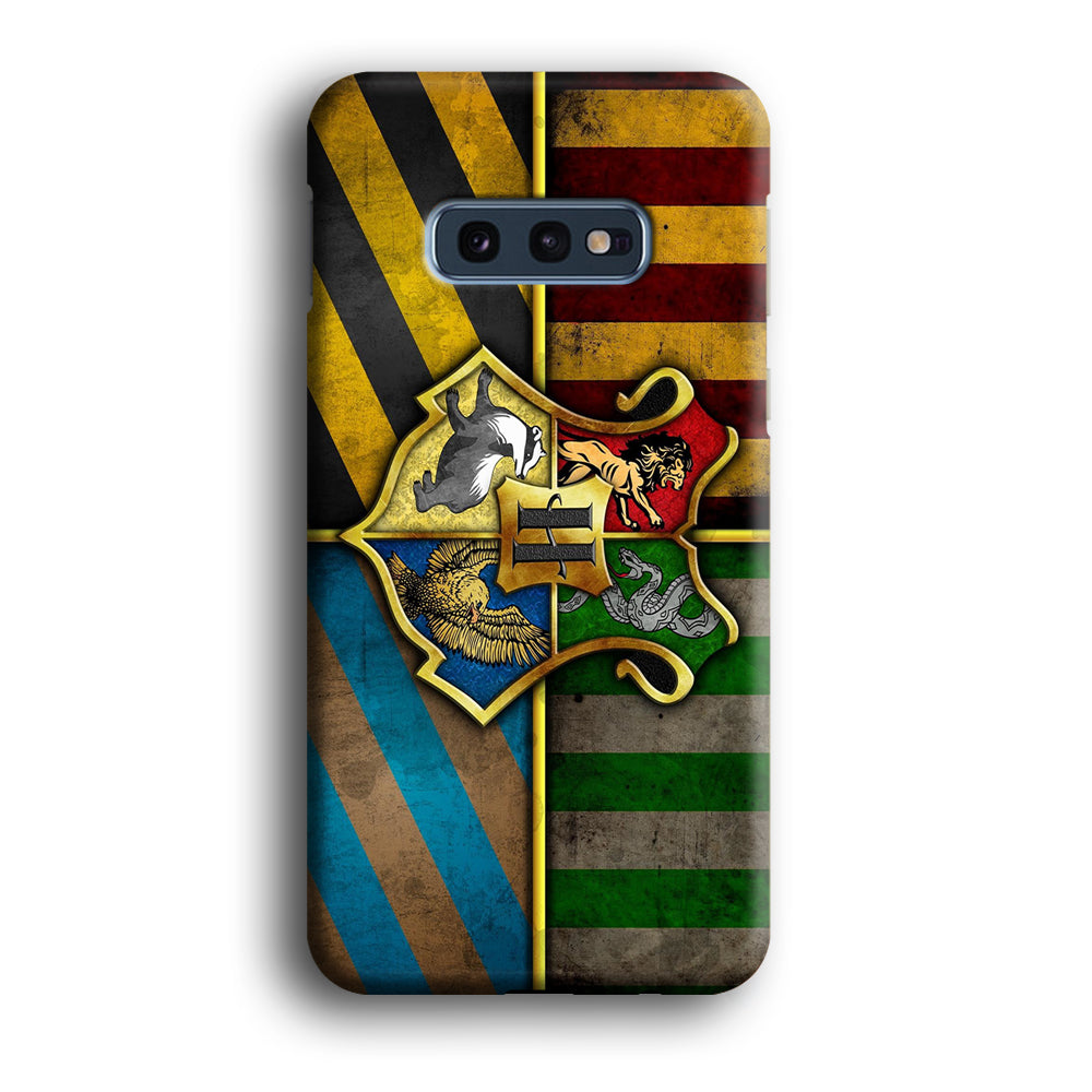 Harry Potter Hogwarts Symbol Flag Samsung Galaxy S10E Case