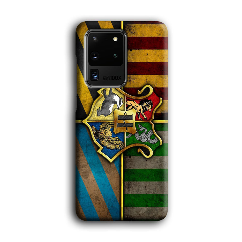 Harry Potter Hogwarts Symbol Flag Samsung Galaxy S20 Ultra Case