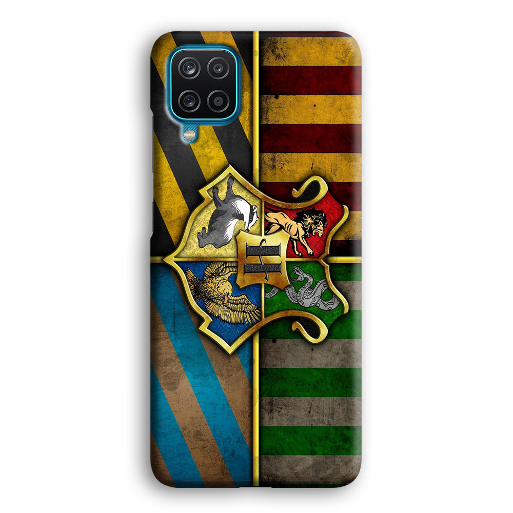 Harry Potter Hogwarts Symbol Flag Samsung Galaxy A12 Case