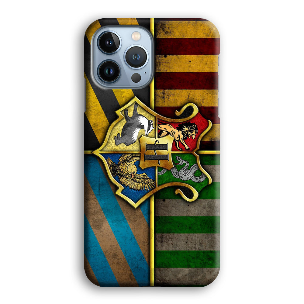 Harry Potter Hogwarts Symbol Flag iPhone 14 Pro Max Case - Altracase