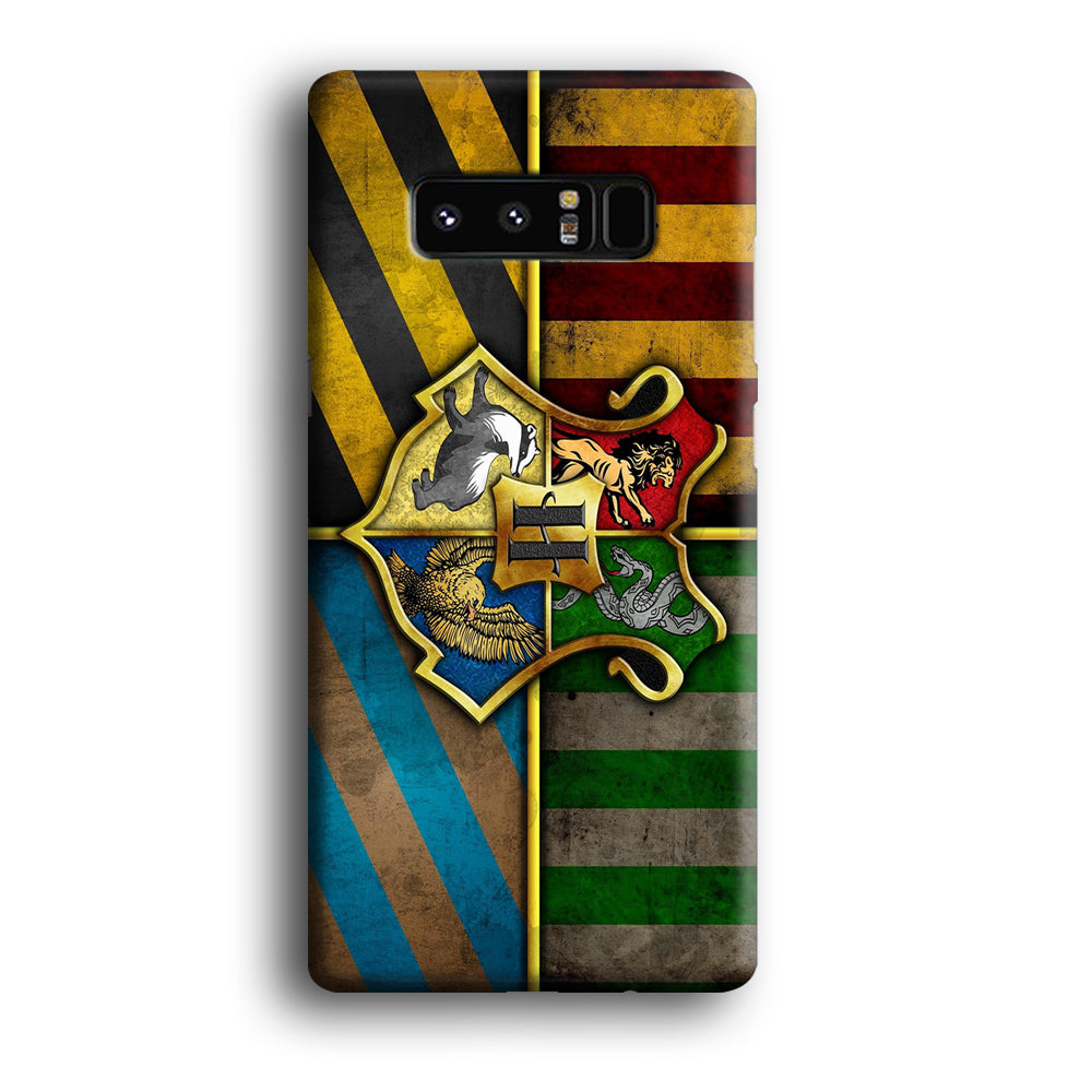 Harry Potter Hogwarts Symbol Flag Samsung Galaxy Note 8 Case