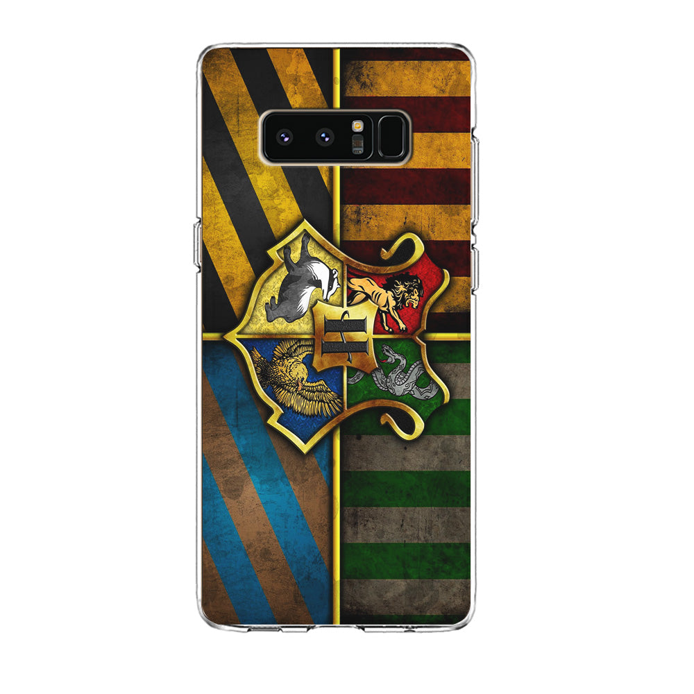 Harry Potter Hogwarts Symbol Flag Samsung Galaxy Note 8 Case