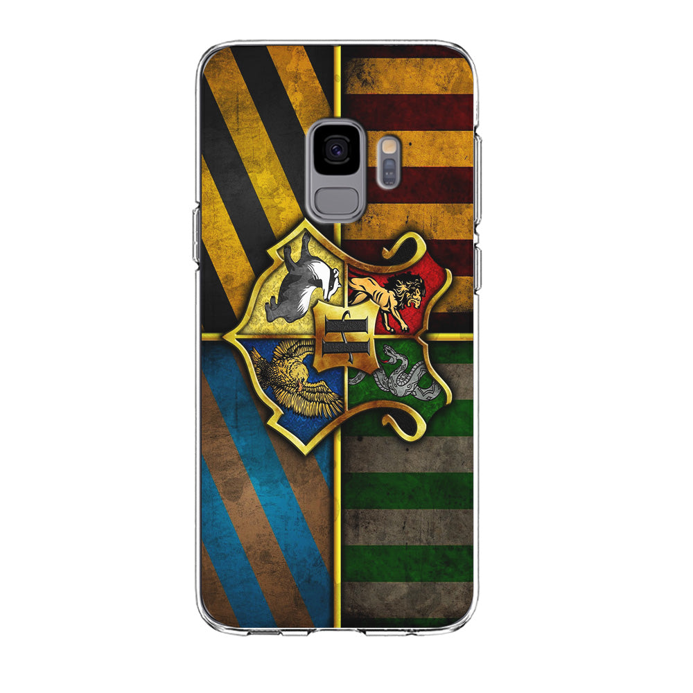 Harry Potter Hogwarts Symbol Flag Samsung Galaxy S9 Case