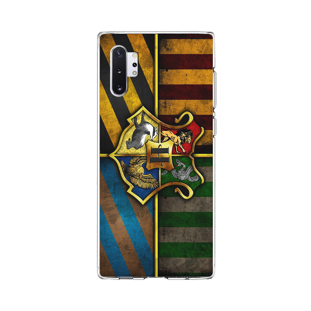 Harry Potter Hogwarts Symbol Flag Samsung Galaxy Note 10 Plus Case