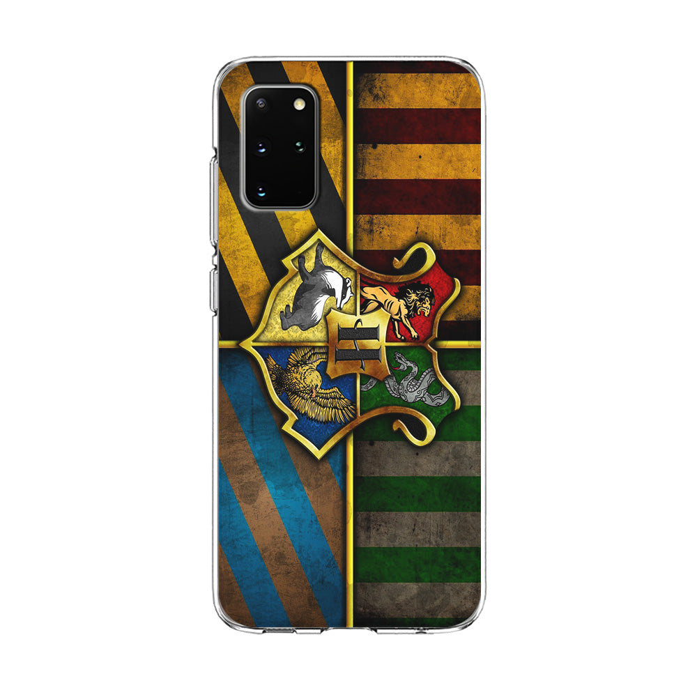 Harry Potter Hogwarts Symbol Flag Samsung Galaxy S20 Plus Case