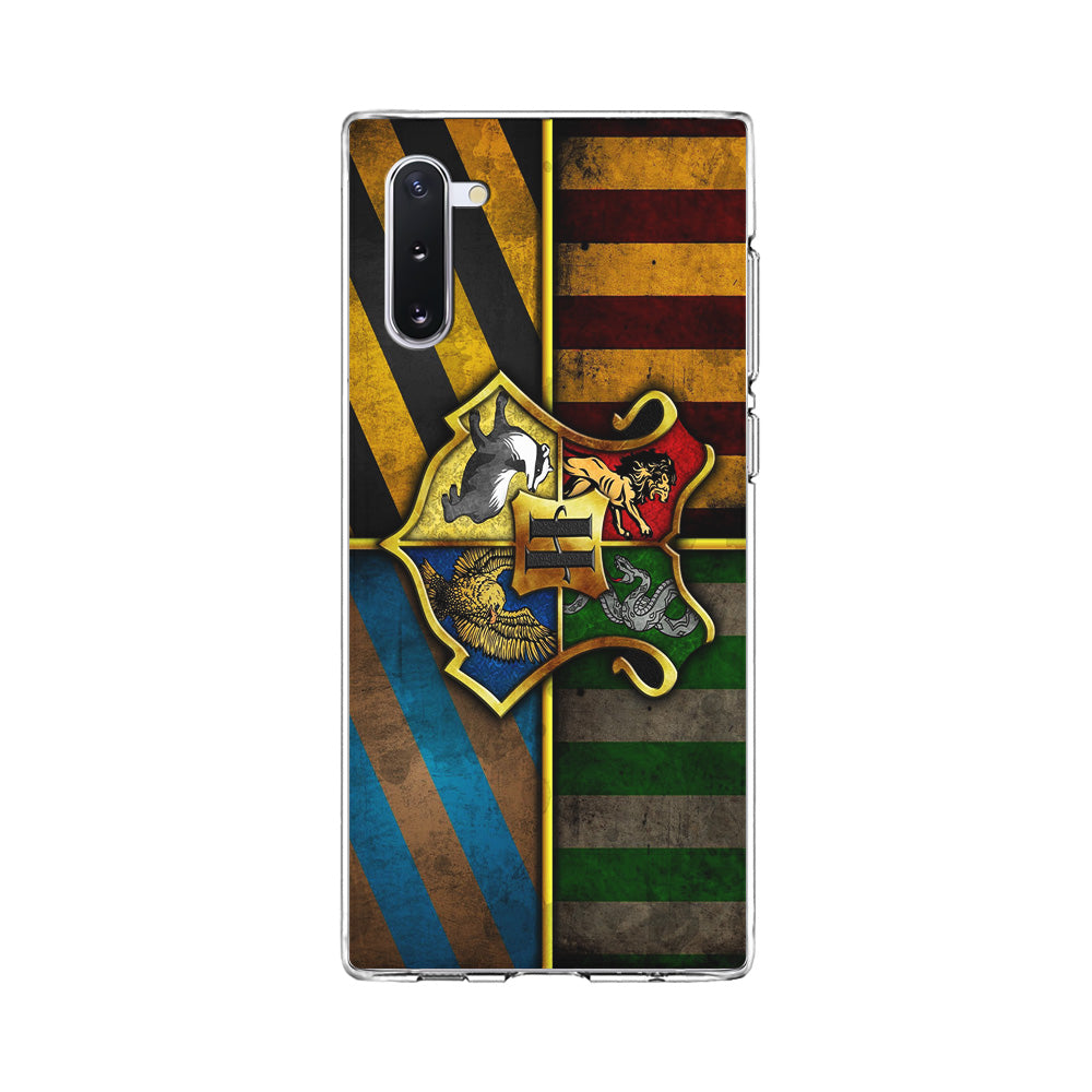 Harry Potter Hogwarts Symbol Flag Samsung Galaxy Note 10 Case