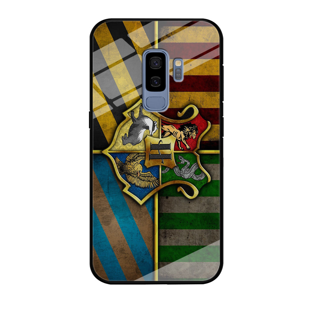 Harry Potter Hogwarts Symbol Flag Samsung Galaxy S9 Plus Case