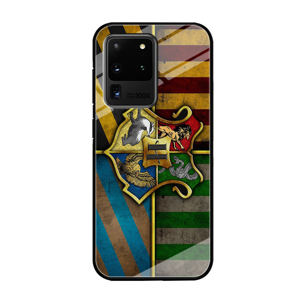 Harry Potter Hogwarts Symbol Flag Samsung Galaxy S20 Ultra Case