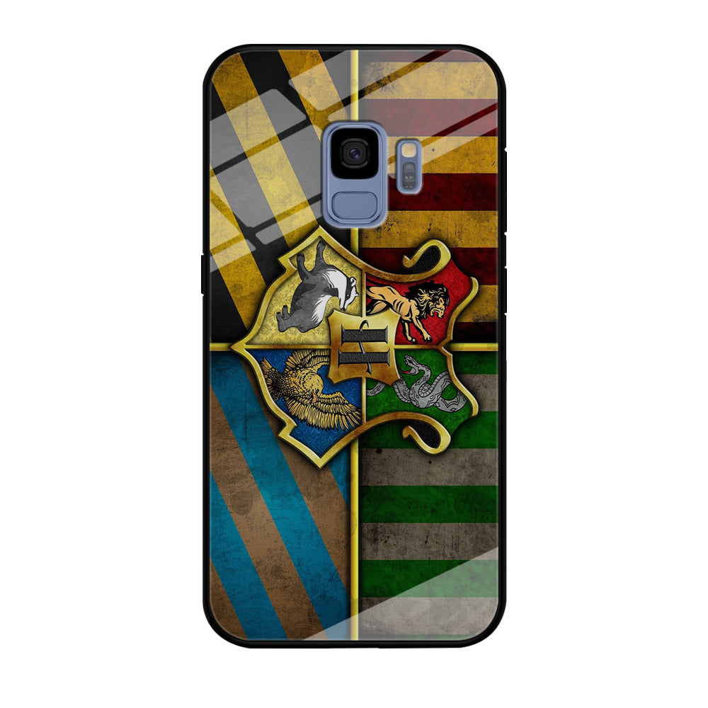 Harry Potter Hogwarts Symbol Flag Samsung Galaxy S9 Case