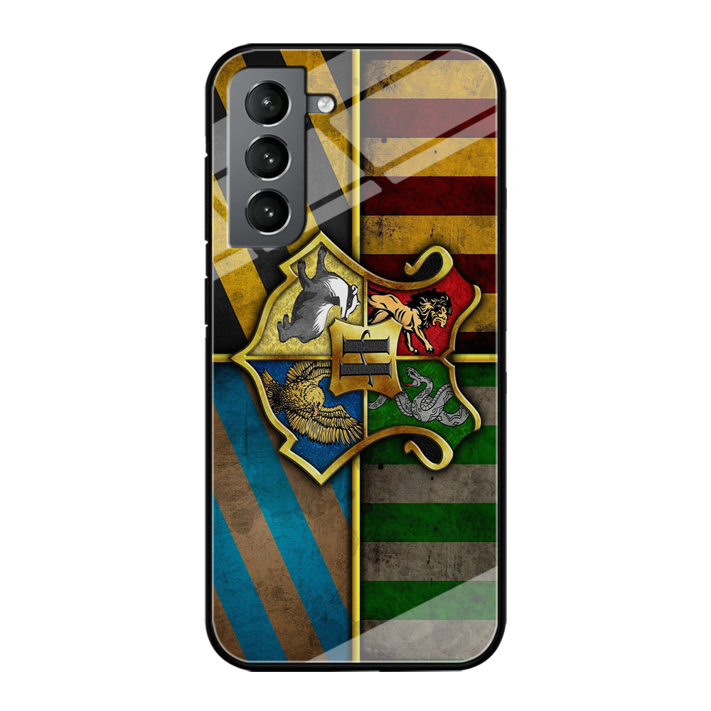 Harry Potter Hogwarts Symbol Flag Samsung Galaxy S21 Plus Case