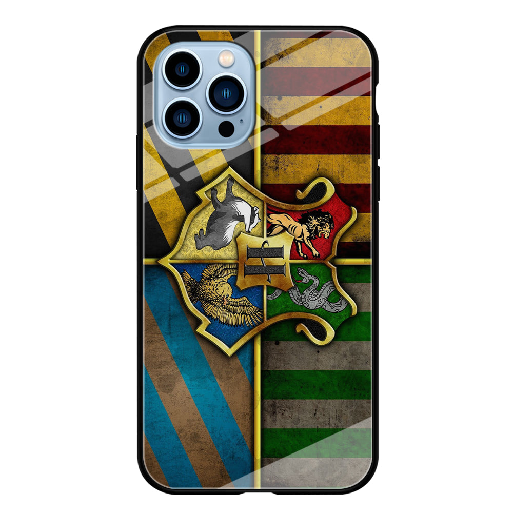 Harry Potter Hogwarts Symbol Flag iPhone 14 Pro Max Case - Altracase