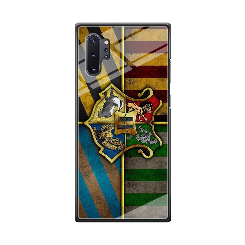 Harry Potter Hogwarts Symbol Flag Samsung Galaxy Note 10 Plus Case