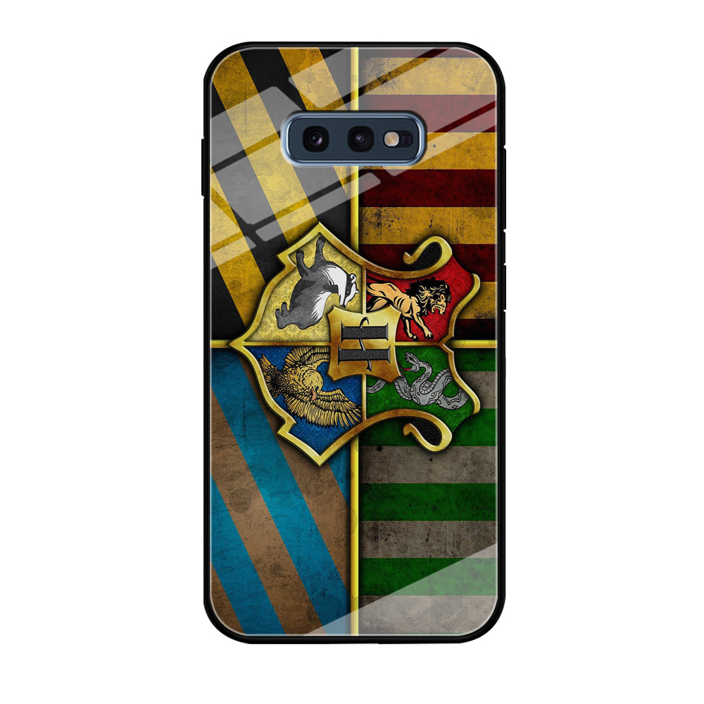 Harry Potter Hogwarts Symbol Flag Samsung Galaxy S10E Case