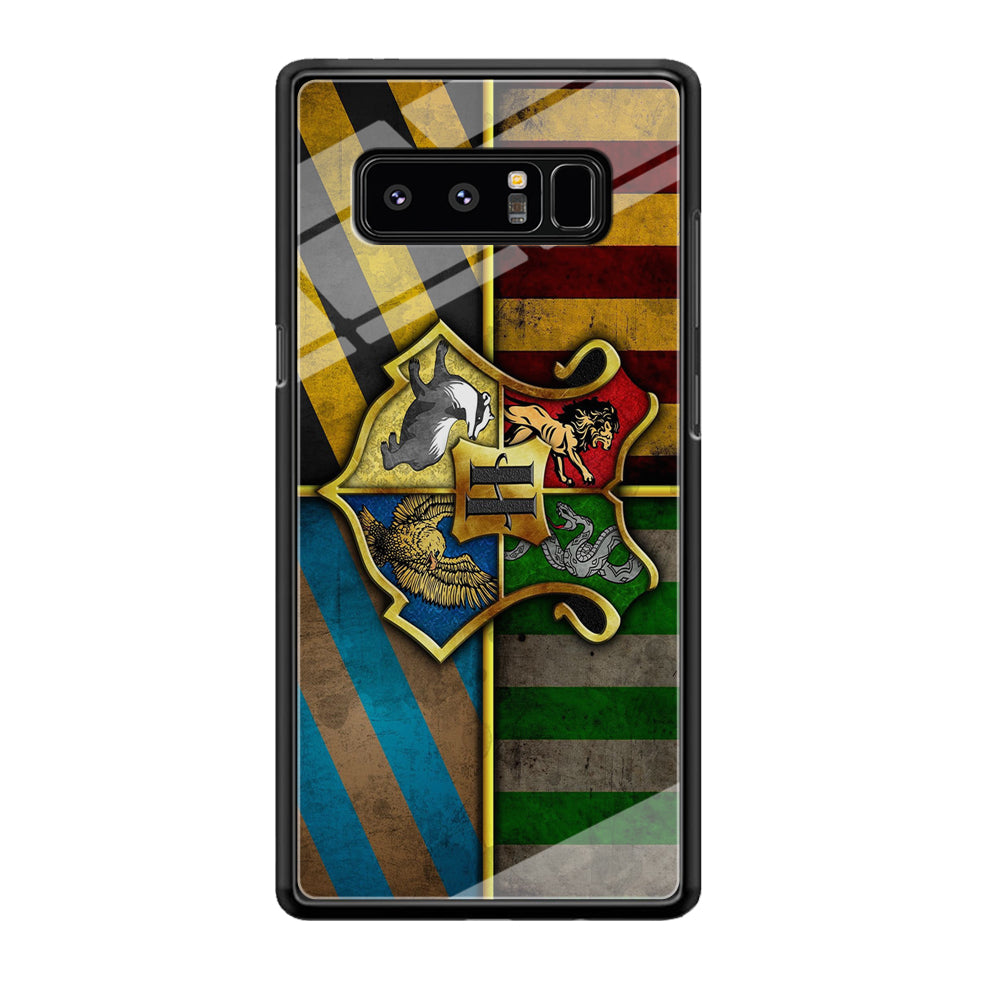 Harry Potter Hogwarts Symbol Flag Samsung Galaxy Note 8 Case