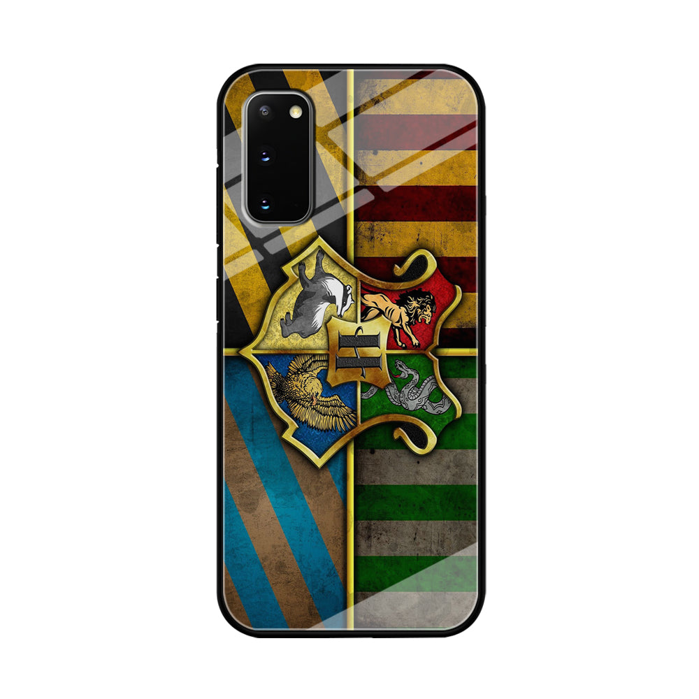 Harry Potter Hogwarts Symbol Flag Samsung Galaxy S20 Case