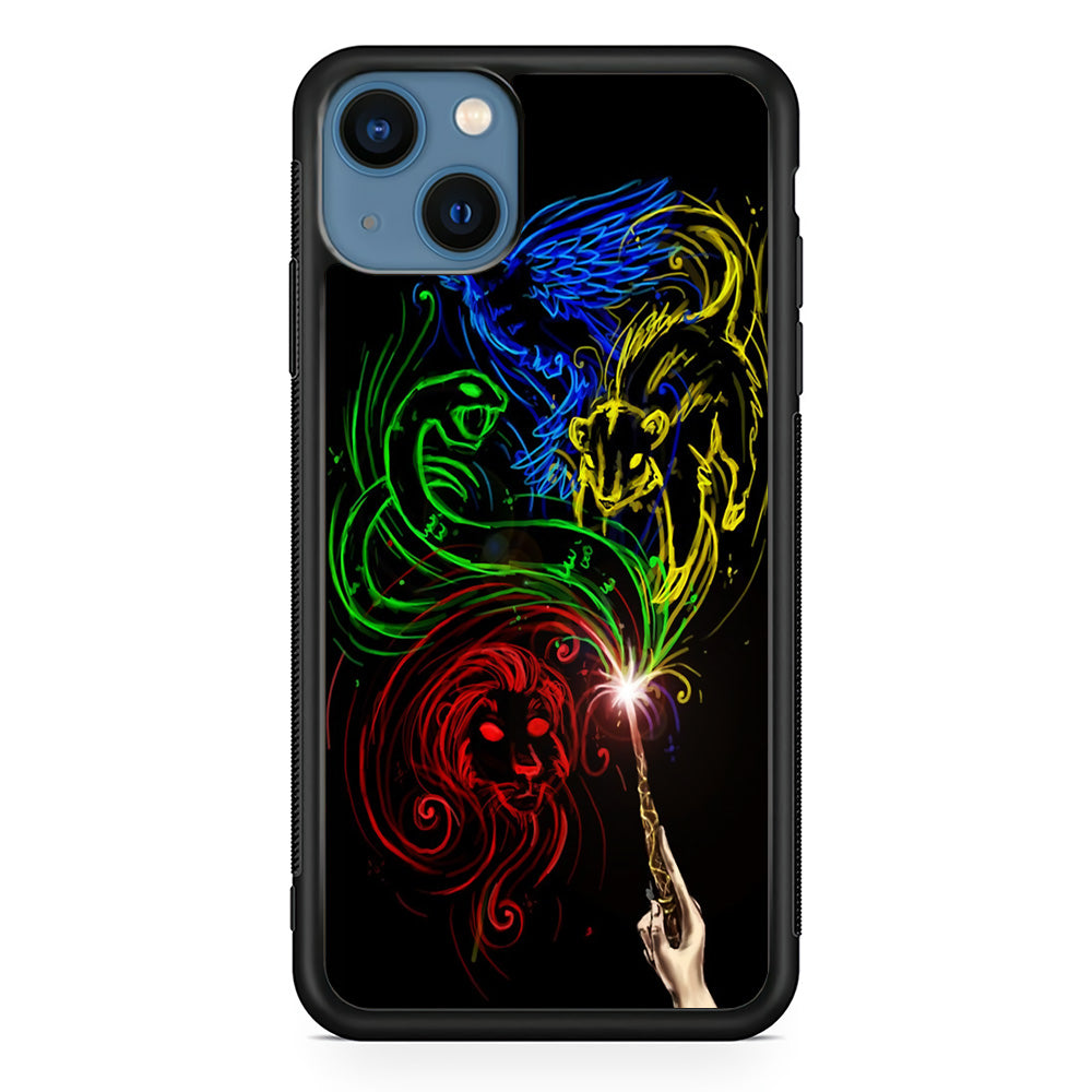 Harry Potter Magic Wand iPhone 14 Plus Case