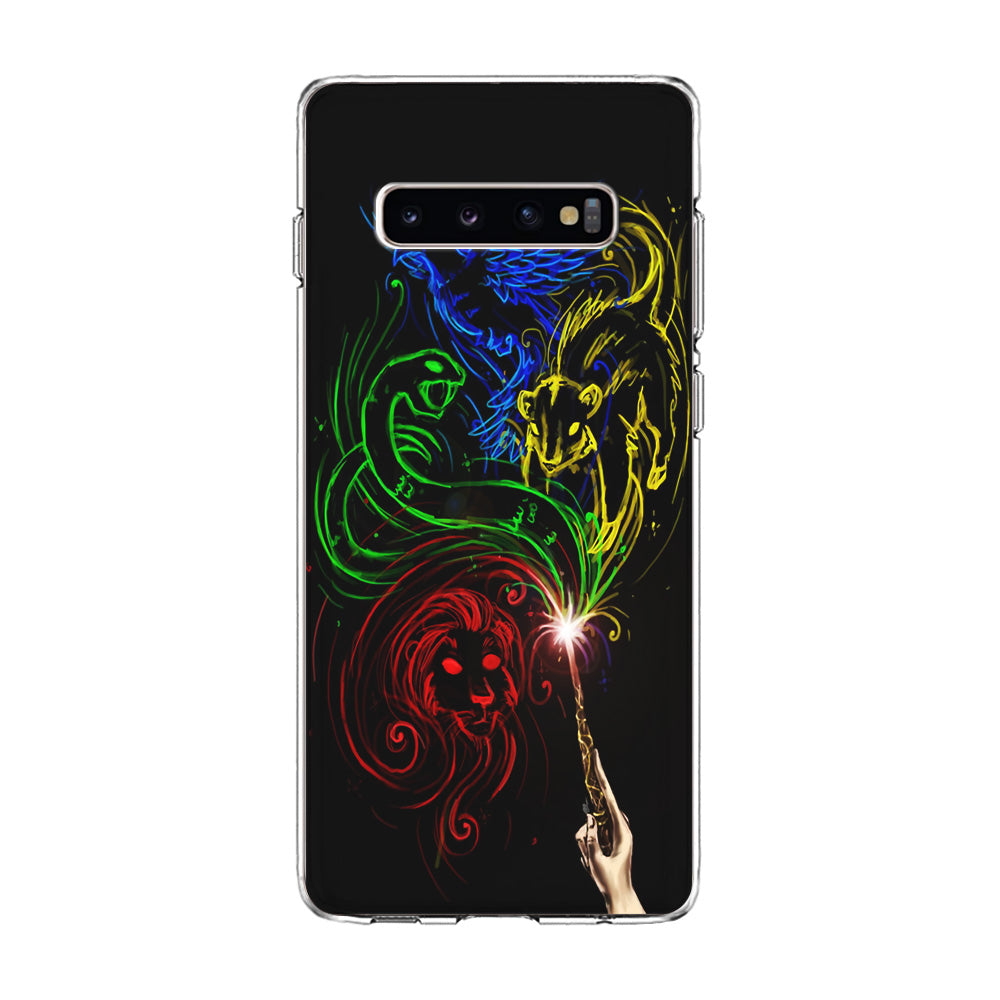 Harry Potter Magic Wand Samsung Galaxy S10 Plus Case