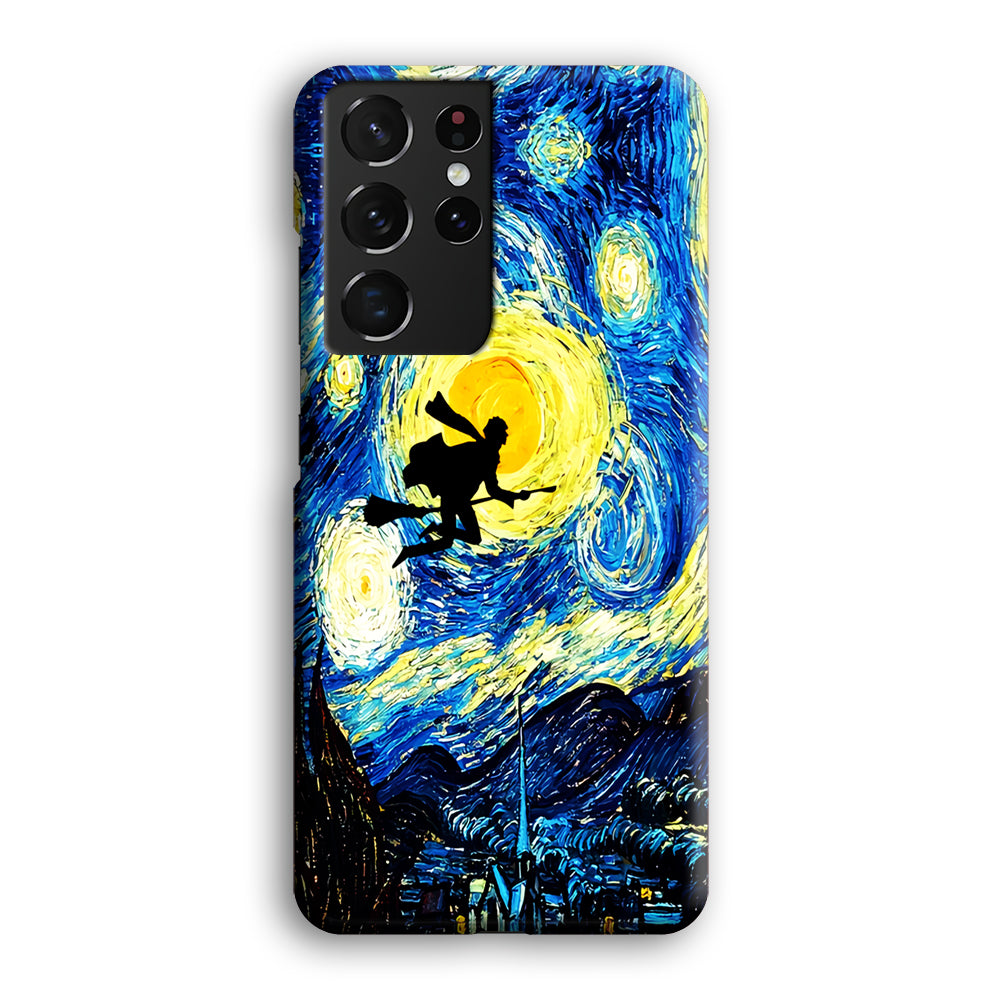 Harry Potter Starry Night Samsung Galaxy S21 Ultra Case