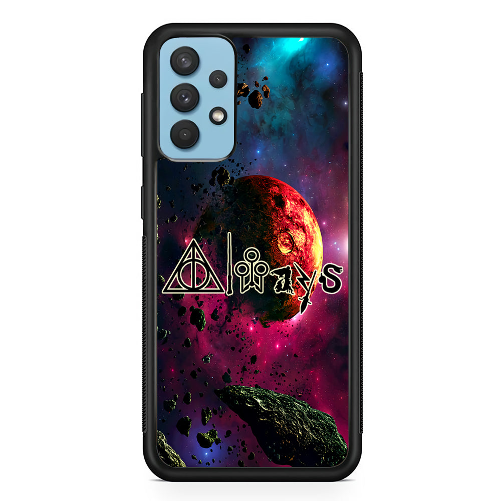 Harry Potter Symbol Galaxy Samsung Galaxy A32 Case