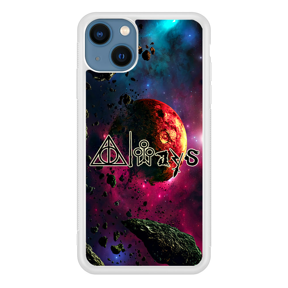 Harry Potter Symbol Galaxy iPhone 14 Plus Case