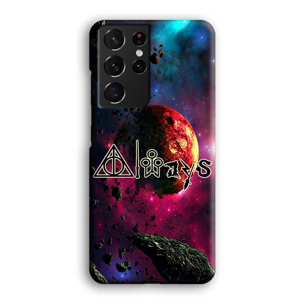 Harry Potter Symbol Galaxy Samsung Galaxy S21 Ultra Case