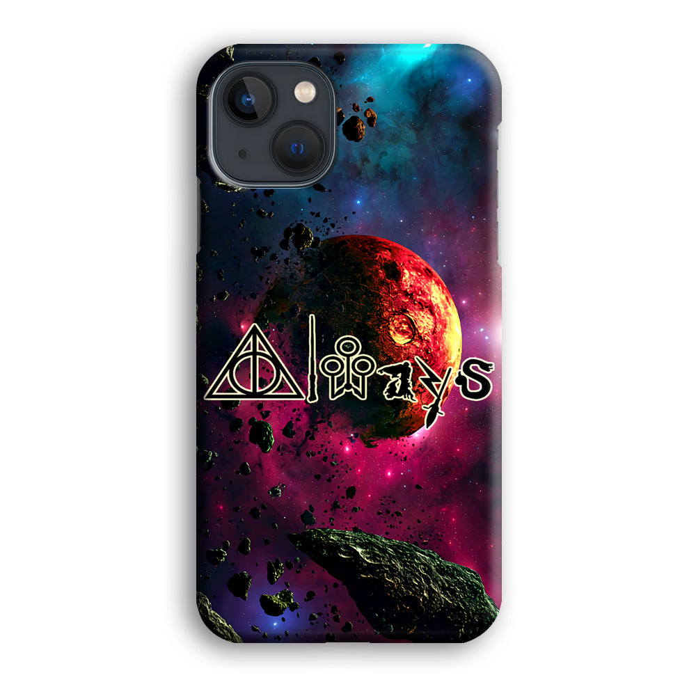 Harry Potter Symbol Galaxy iPhone 14 Plus Case