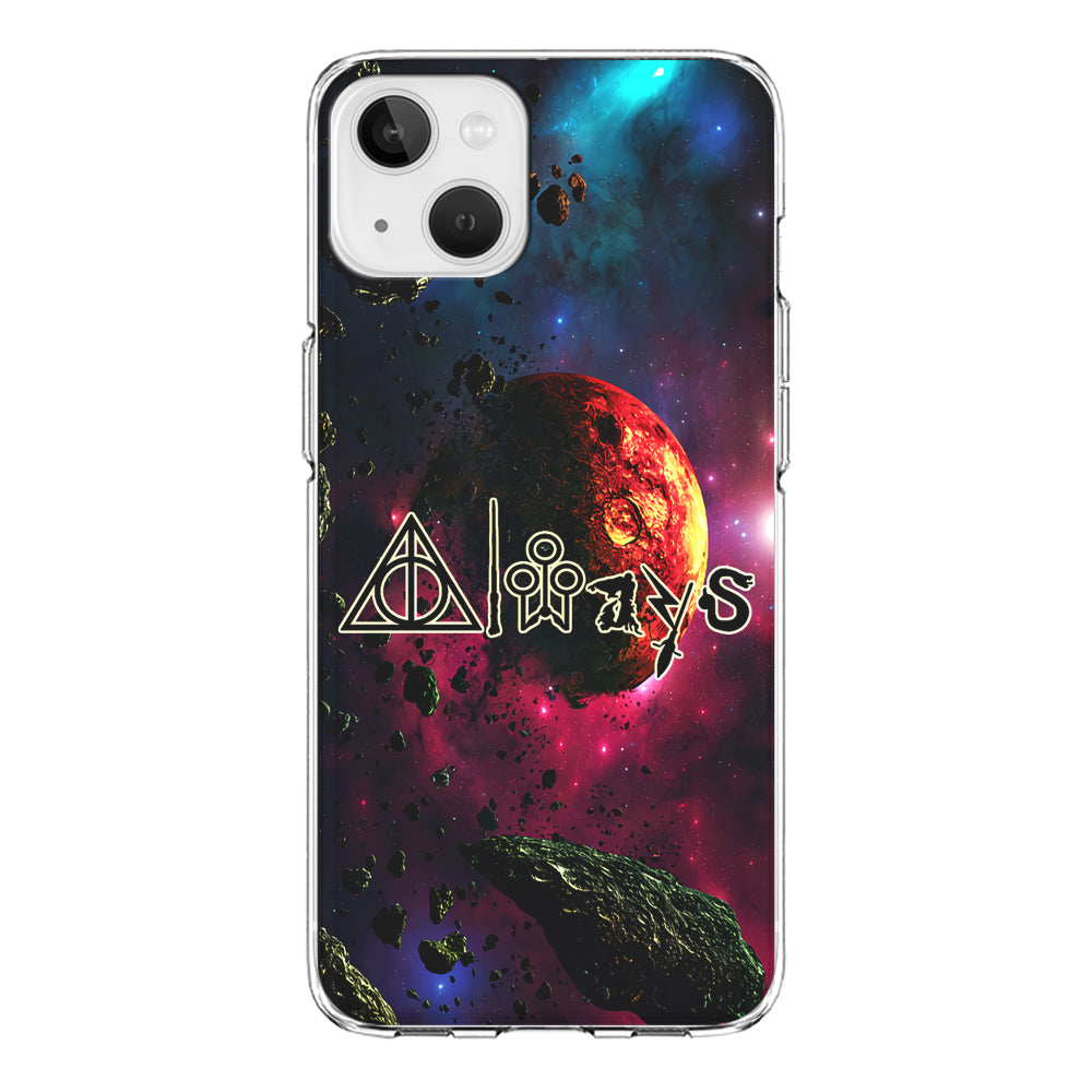 Harry Potter Symbol Galaxy iPhone 14 Plus Case