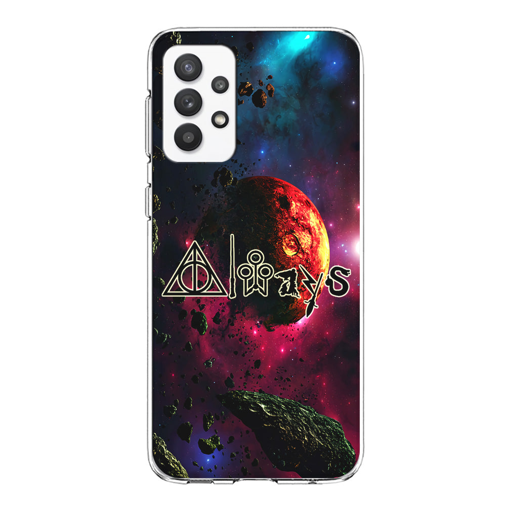 Harry Potter Symbol Galaxy Samsung Galaxy A32 Case