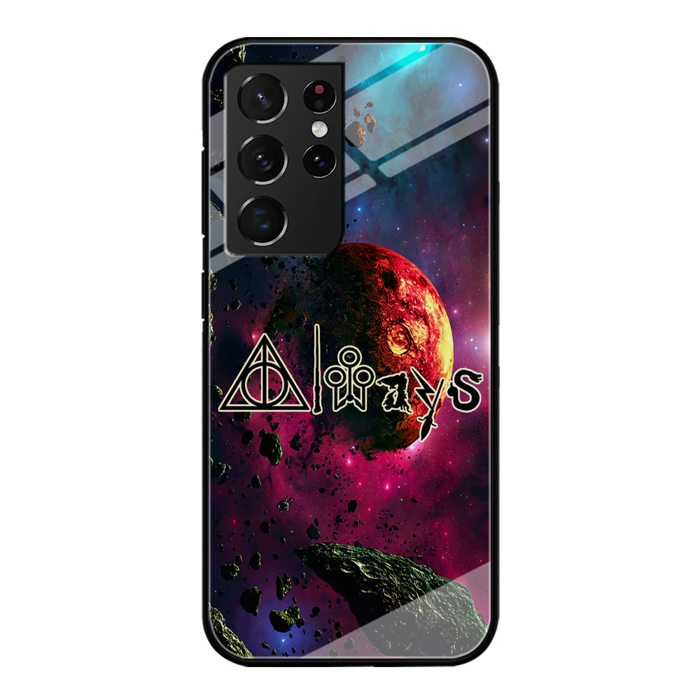 Harry Potter Symbol Galaxy Samsung Galaxy S22 Ultra Case