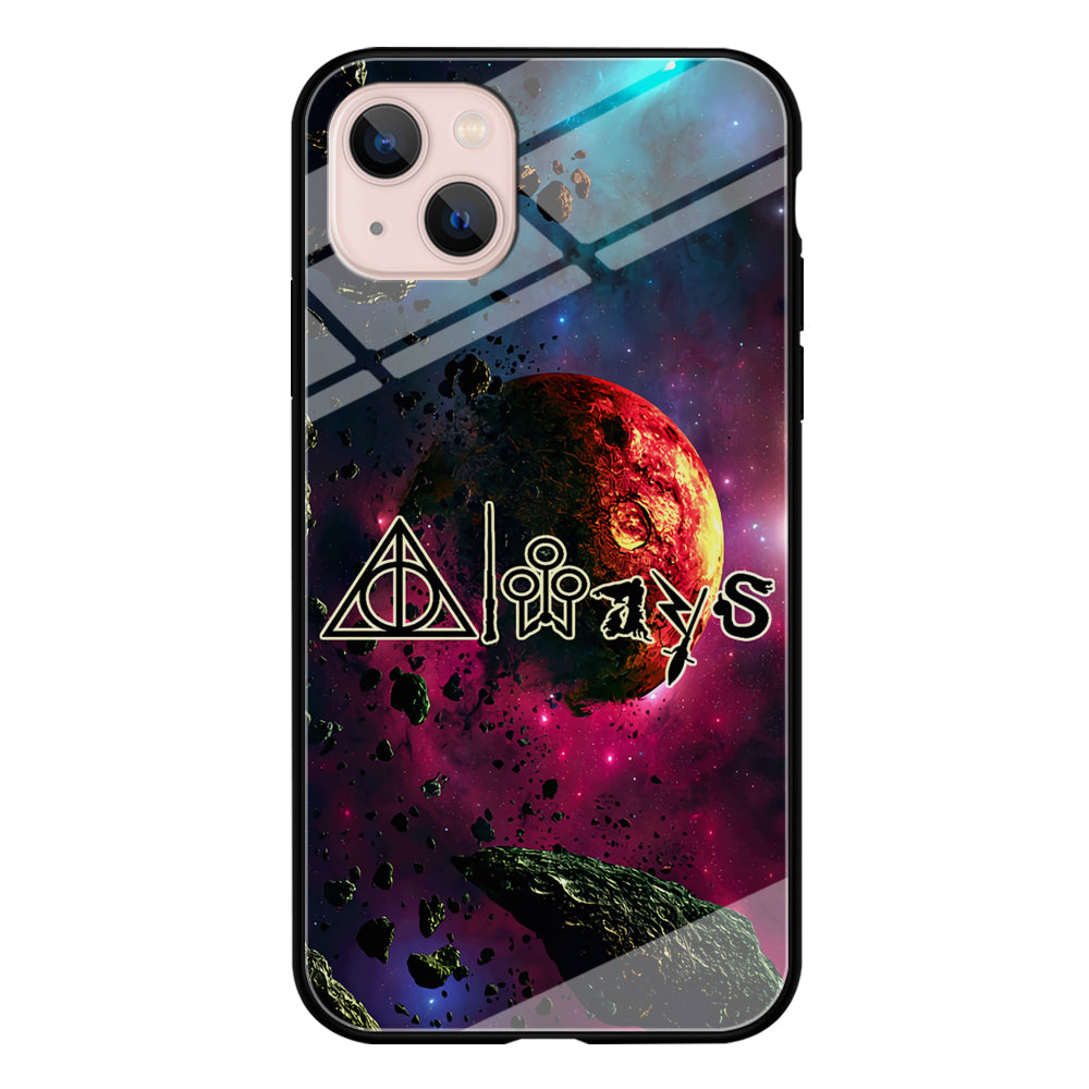 Harry Potter Symbol Galaxy iPhone 14 Plus Case