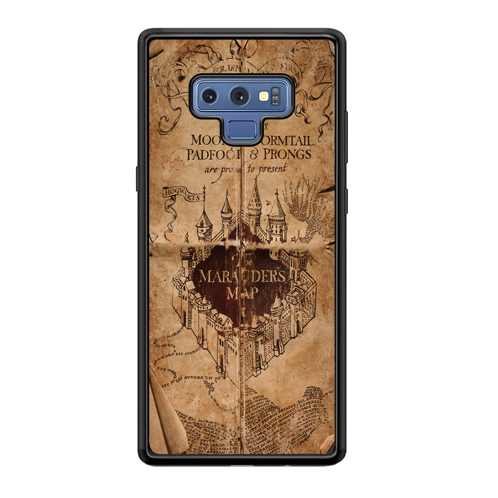 Harry Potter The Marauder's Map Samsung Galaxy Note 9 Case