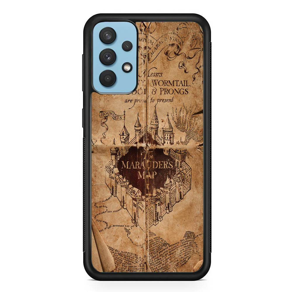 Harry Potter The Marauder's Map  Samsung Galaxy A32 Case