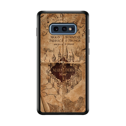 Harry Potter The Marauder's Map Samsung Galaxy S10E Case