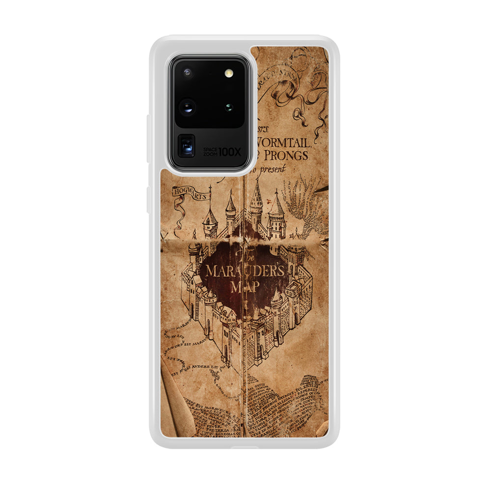 Harry Potter The Marauder's Map Samsung Galaxy S20 Ultra Case