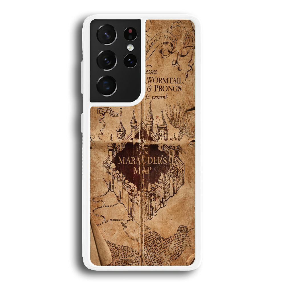 Harry Potter The Marauder's Map Samsung Galaxy S21 Ultra Case