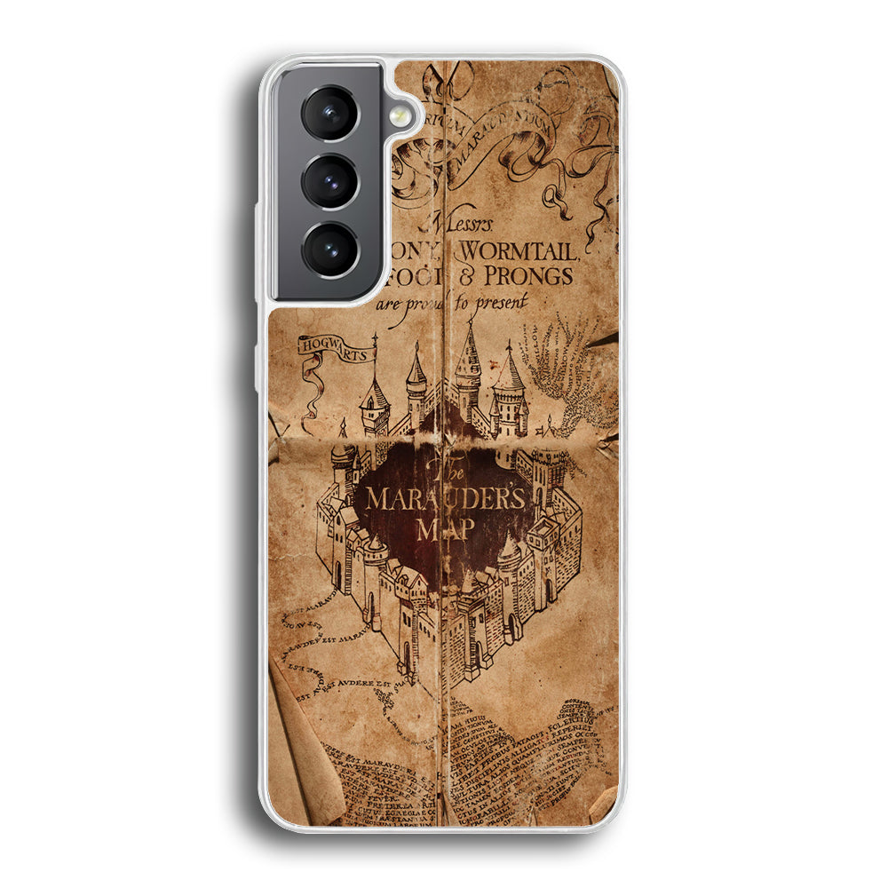 Harry Potter The Marauder's Map Samsung Galaxy S24 Plus Case