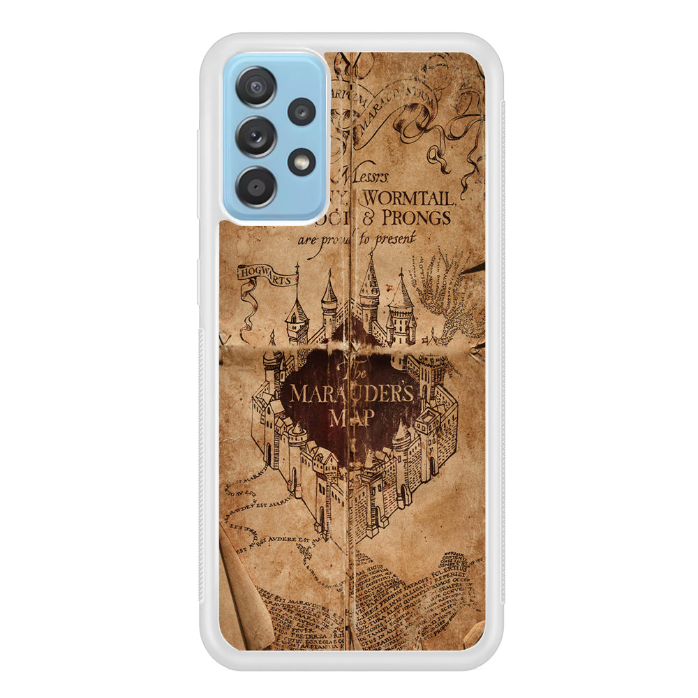 Harry Potter The Marauder's Map Samsung Galaxy A52 Case