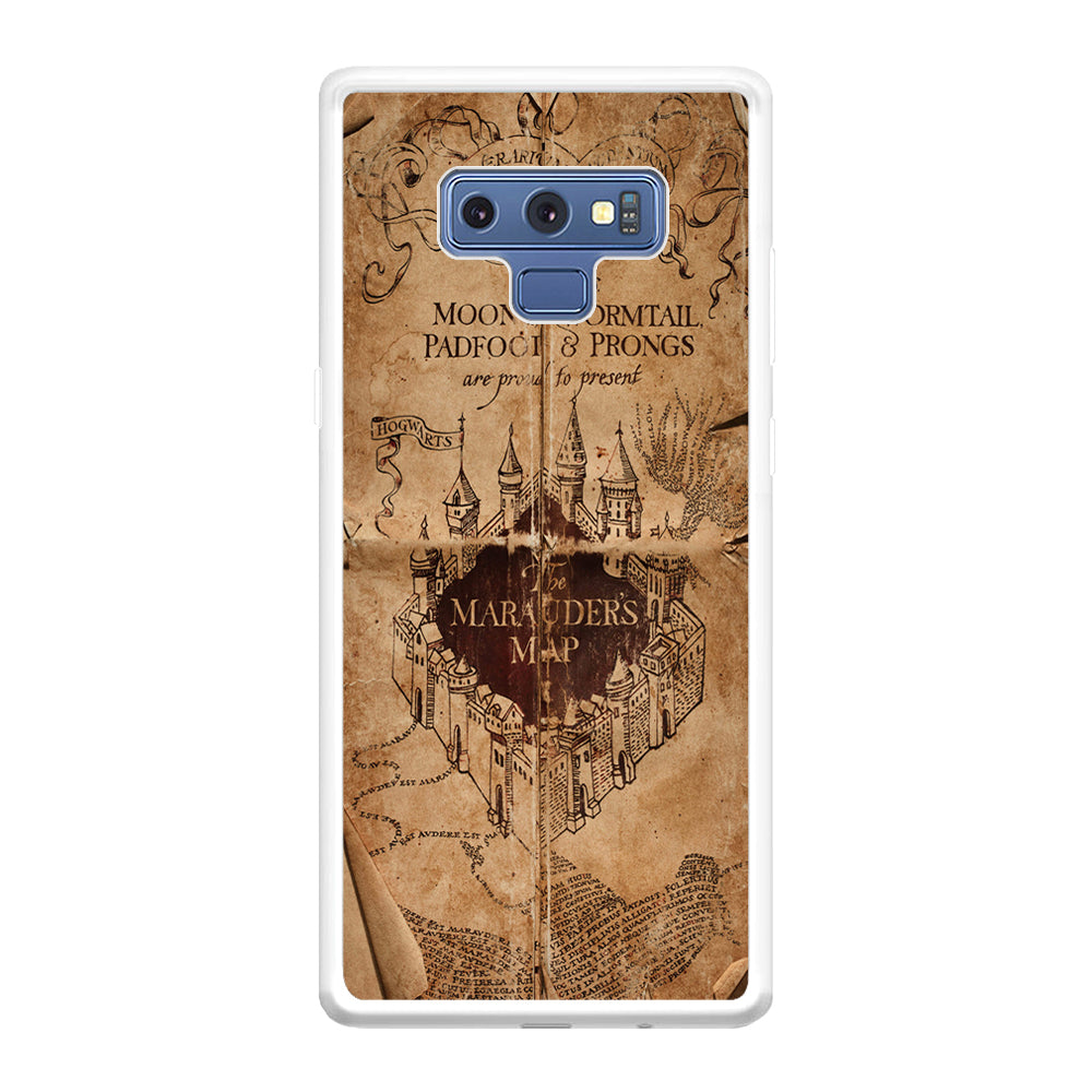 Harry Potter The Marauder's Map Samsung Galaxy Note 9 Case