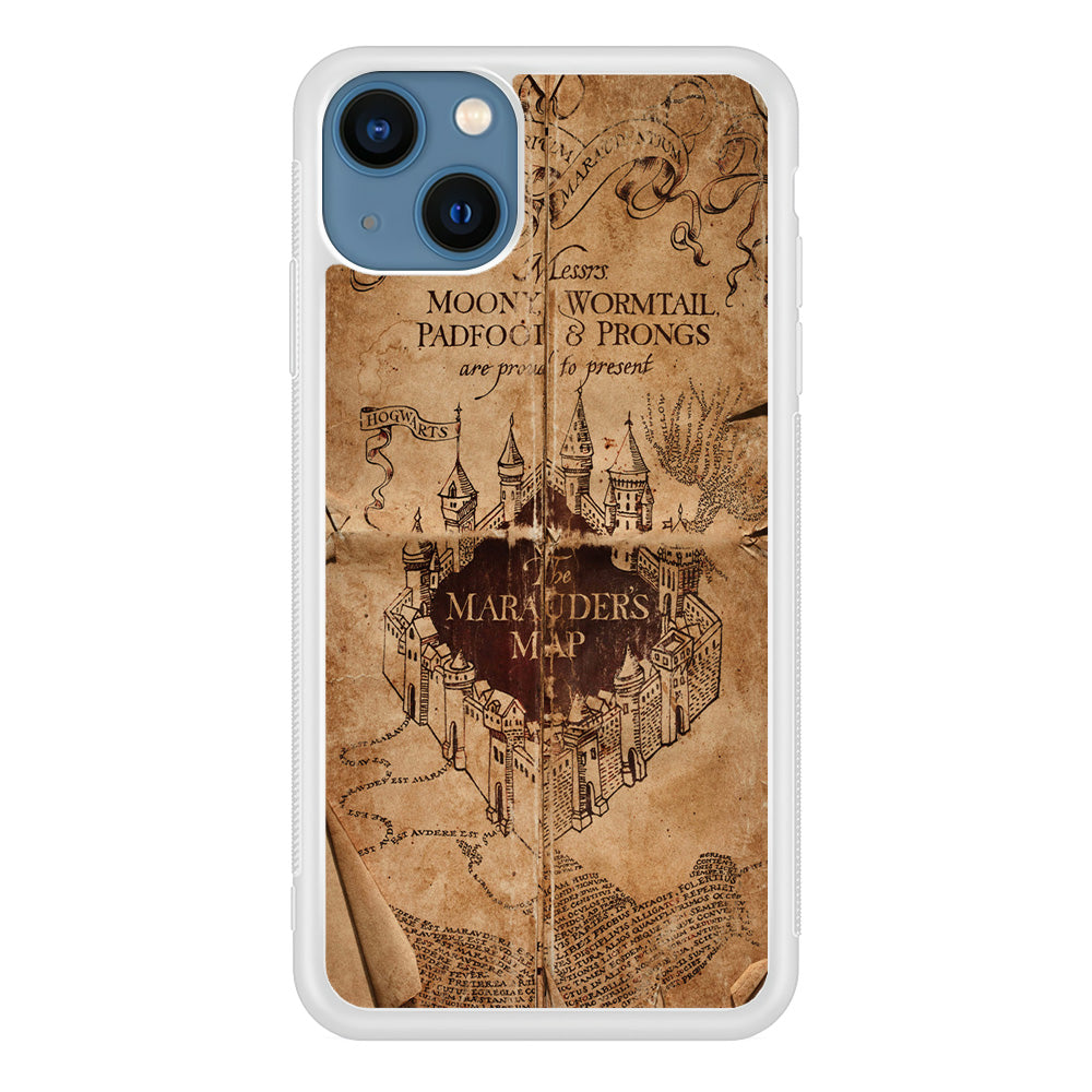 Harry Potter The Marauder's Map iPhone 14 Plus Case