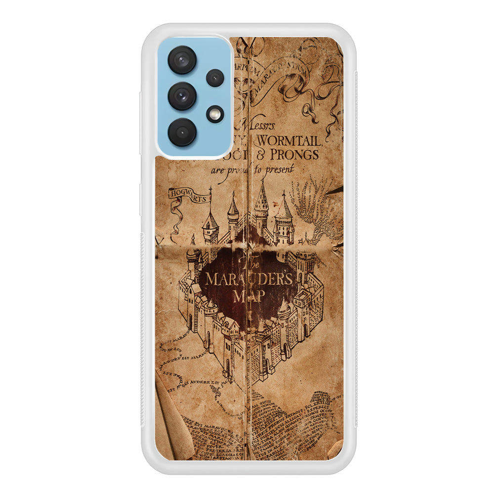 Harry Potter The Marauder's Map  Samsung Galaxy A32 Case